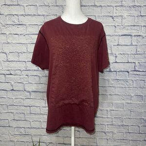 Raw yarn industries trust god splatter shirt